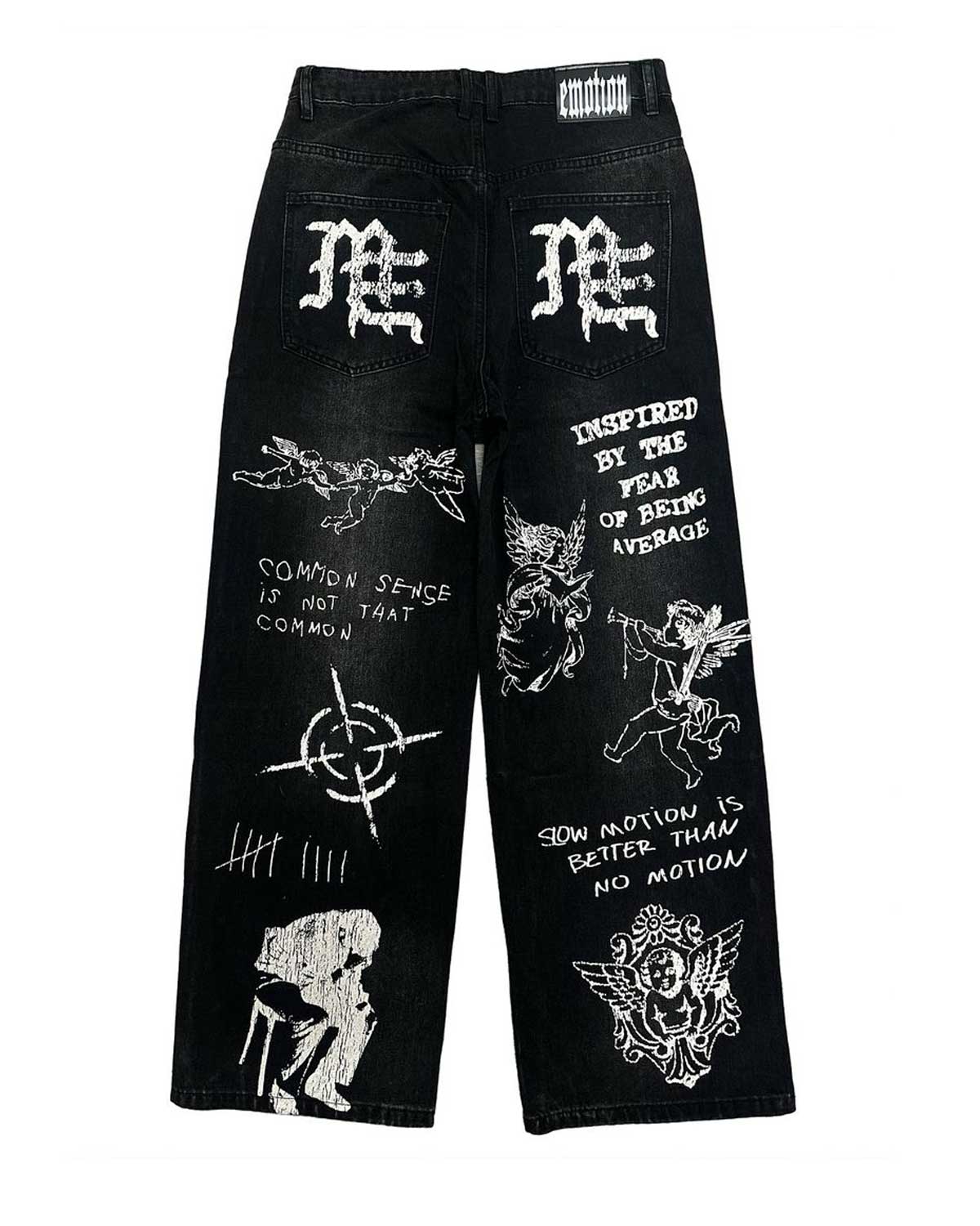 Mixed Emotions Canvas Denim Black