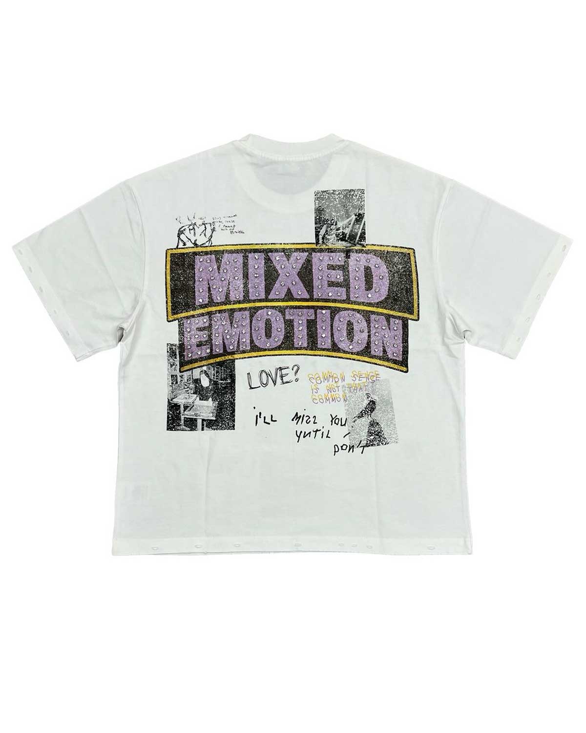 Mixed Emotions Lost Identity Tee White